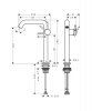 Hansgrohe Tecturis S Jednouchwytowe baterie umywalkowe Fine z CoolStart Czarny Matowy 73372670